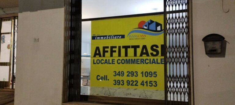 LOCALE COMMERCIALE AFFITTO